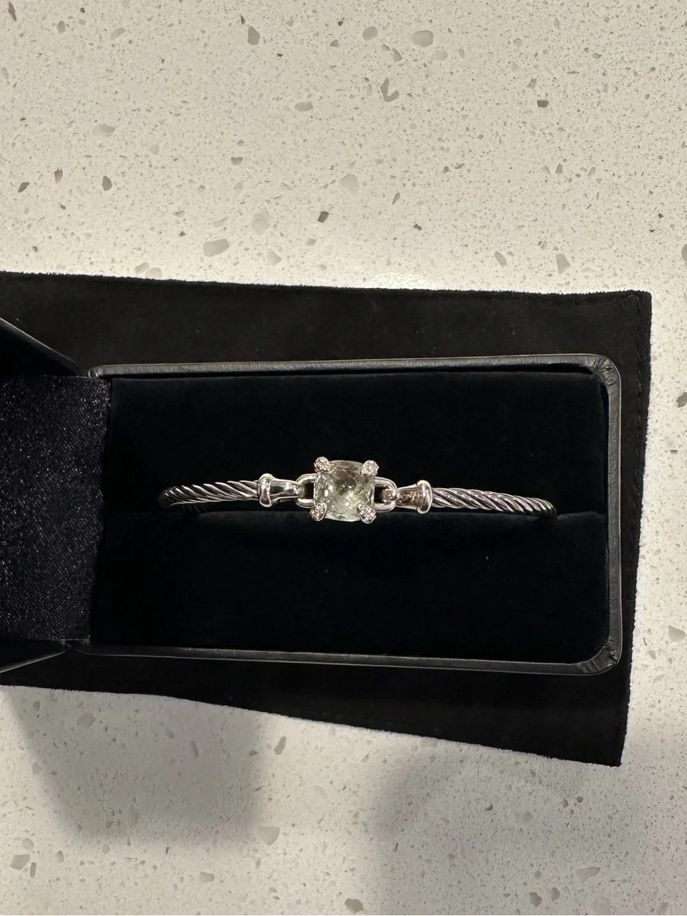 David Yurman Sterling Silver Chatelaine Bracelet